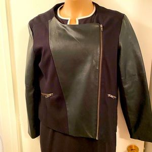 Maurice’s size “2” zippered black jacket $30